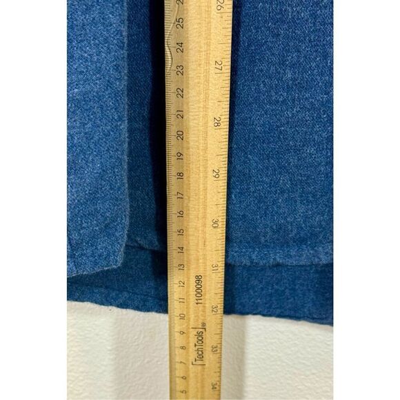 Duluth Trading Co. Men's Blue Ridge Relaxed Fit Jaspe Shirt Large - Picture 9 of 11